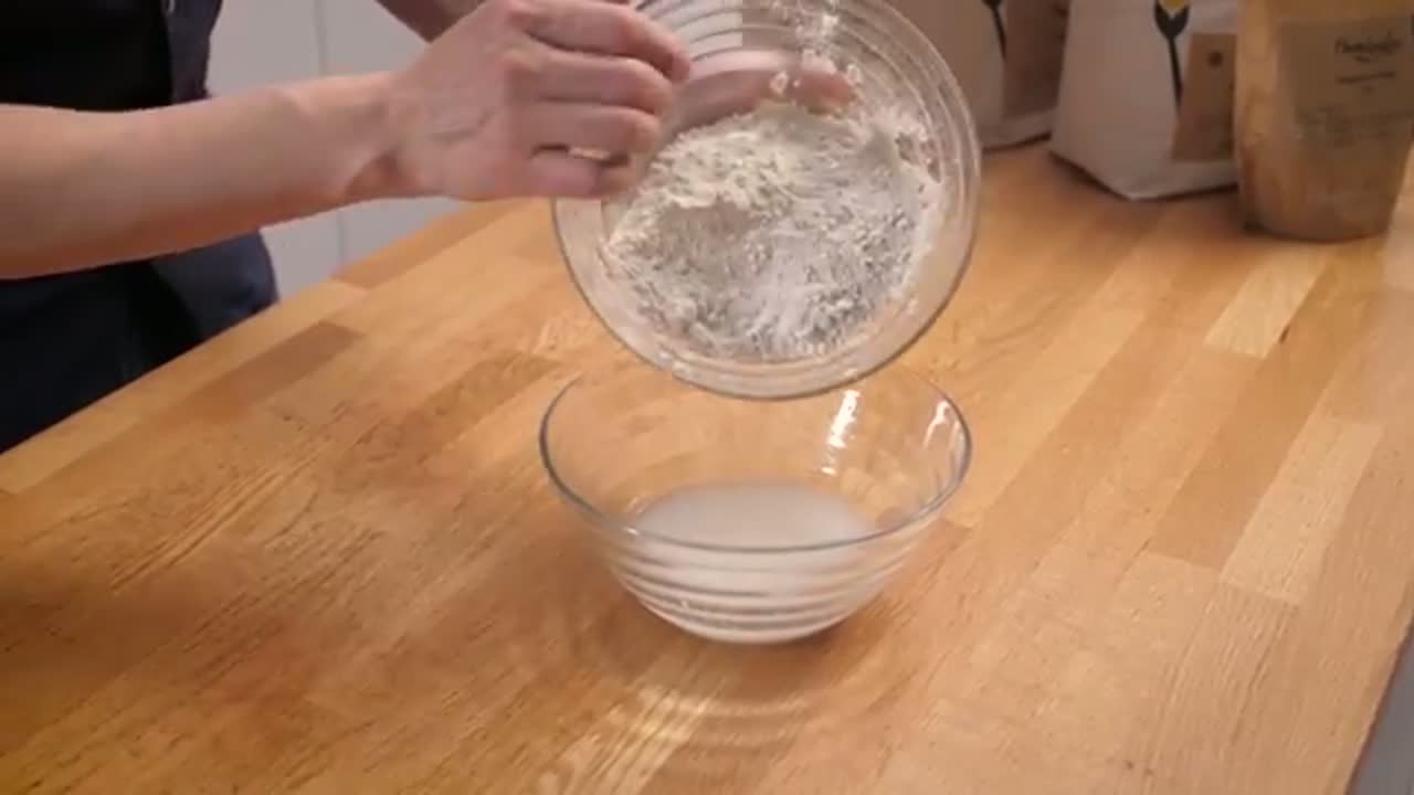 酵头混合完成